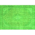 thumbnail image 1 of Ahgly Company Indoor Rectangle Abstract Green Modern Area Rugs, 3' x 5', 1 of 4