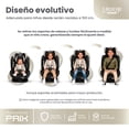 thumbnail image 4 of Autoasiento Reclinable Prix Con Soporte Desmontable Para La Cabeza Arnés De Seguridad De 5 Puntos Aprobado Por La Regulación R129 (i-Size) Edad Recomendada 0 a 12 años Lifestyle By Infanti, 4 of 7