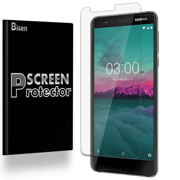 Fit For Nokia 3.1 C / Nokia 3.1 A [4-Pack BISEN] Ultra Clear Screen Protector, Anti-Scratch, Anti-Shock