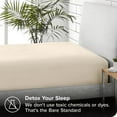 thumbnail image 4 of Extra Soft Double Brushed 100% Flannel Cotton Fitted Sheet, 4 of 12