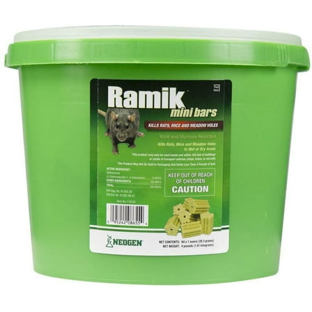 Ramik Mini Bars, 64 x 1 oz 4lb Pail