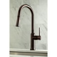thumbnail image 3 of Gourmetier LS2725NYL New York Single-Handle Pull-Down Kitchen Faucet, Oil Rubbed Bronze, 3 of 9