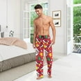 thumbnail image 6 of GZHJMY Christmas Santa Pajama Pants for Men, Lounge Pants Lightweight Men Pajama Bottoms with Drawstring Pockets, Christmas New Year Birthday Gifts, X-Large, 6 of 6