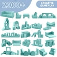 thumbnail image 6 of Akaber Kids Couch 10PCS, Toddler Couch with Modular Kids Couches for Playroom Bedroom, 10 in 1 Multifunctional Toddler Couches for Playing, Creativing, Sleeping, Indoor Kid Sofa for Boys Girls, 6 of 8