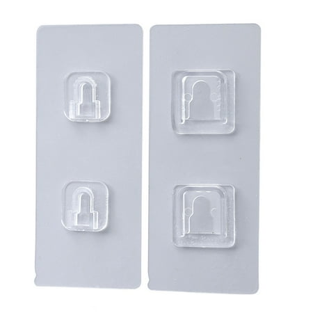 

FAIOIN Strong Sticker Snap Buckle Strong Stickers Sticky Hooks Set of 2 Hanger