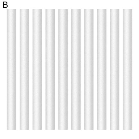 

iaksohdu 10Pcs 7mm Multiple Filter Cotton Sponge Stick Strong Water Absorption Easy to Install Durable Humidifier Cotton Swab Replacement