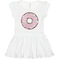 thumbnail image 3 of Inktastic Pink Donut, Donut Frosting, Donut Icing, Glaze Girls Toddler Dress, 3 of 5
