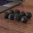 thumbnail image 2 of QualitChoice Balles de Massage Rainures Ondulées pour Sensation de Massage Simulant la Mouvement Rouge, 2 of 6