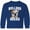 Royal Bue, variant on Dog Bulldog Squad Long Sleeve Youth T-Shirt