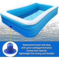 thumbnail image 3 of 4 Pieces Pool Plug Stopper, Replacement Pool Wall Plugs Swimming Pool Filter Pump Strainer Hole Plug Stopper Compatible With Intex And Bestway (blue, 3 of 5