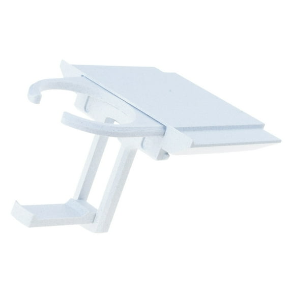 Foldable Under Desk Cup Holder Adjustable Clamp Mount Space-Saving Drink for Office Home