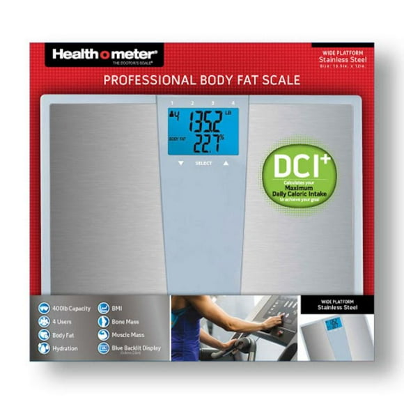 Bascula Digital Metalica Health o Meter 10 Blanca Reacondicionada Health o meter BFM144-99