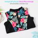 thumbnail image 3 of Traje de baño para niñas Traje de baño con estampado de flores para niñas pequeñas Trajes de baño para niños Niñas, 3 of 8