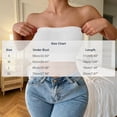 thumbnail image 3 of Umfun Ribbed Textured Strapless Tube Top Bandeau Crop Tops for Women Casual Daily Wear - Slim Fit Basic Summer Top., 3 of 6