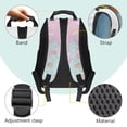 thumbnail image 4 of Pzuqiu Ice Cream Capybara Kids Backpack for School Girls 4pcs Backpack with Lunch Box Pencil Case 17 Inch Kids Backpacks Lightweight Casual Travel Daypack for Middle School, 4 of 7