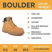 Herman Survivors Men's Boulder Waterproof 6 Steel Toe Work Boots
