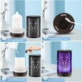 thumbnail image 7 of Skull Essential Oil Diffuser, Daroma 100ml Metal Aromatherapy Ultrasonic Cool Mist Humidifier Air Scent Home Office Gift, 7 Colors Changed LED Mood Light, Waterless Auto-Off, 7 of 7