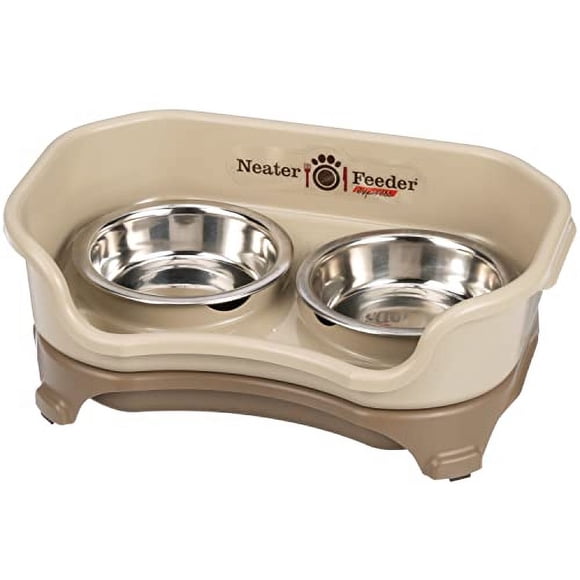 Comedero para mascotas Neater Feeder Express para gatos con set de acero inoxidable