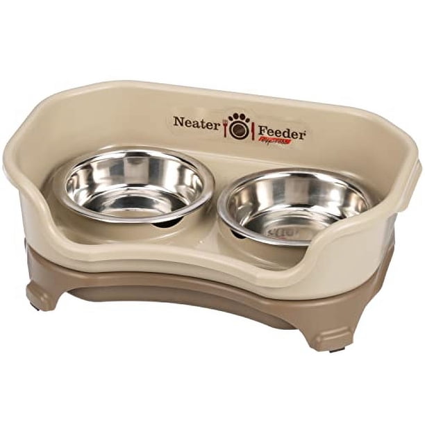 Comedero para mascotas Neater Feeder Express para gatos con set de acero inoxidable