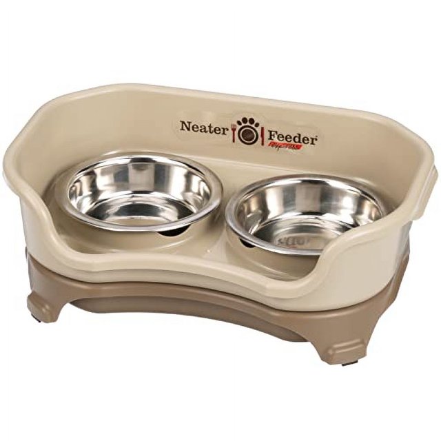 Comedero para mascotas Neater Feeder Express para gatos con set de acero inoxidable