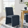 thumbnail image 2 of Side Dining Chair, Blue, Fabric, Bar Pub Cafe Bistro Dining Kitchen Hospitality Restaurant, Modern Contemporary, HB37775, 2 of 9