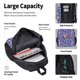 thumbnail image 4 of Easygdp Beautiful Koi Fish Mochila para Niños y Niñas con Set de Caja de Almuerzo y Estuche para Lápices 3 en 1, Mochila Escolar Estampada para Adolescentes, 4 of 7