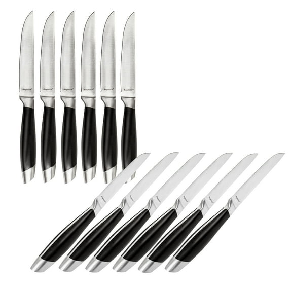 BergHOFF Essentials Geminis 12Pc Stainless Steel Steak Knife Set, 4.75"