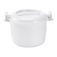 thumbnail image 2 of Olla arrocera eléctrica Winyuyby, color blanco - Contenedor para almuerzo, 2 of 8