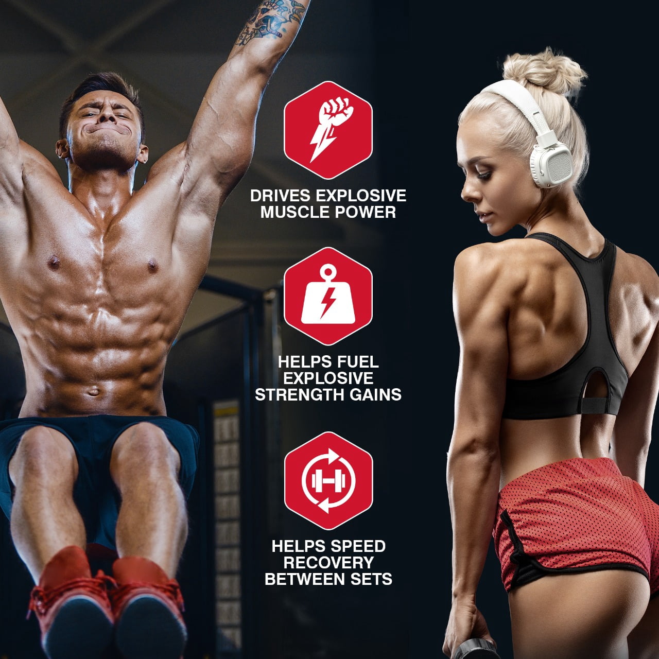 Prolab Nutrition Creatine Monohydrate Micronized Powder, Unflavored (300g, 60 Servings)