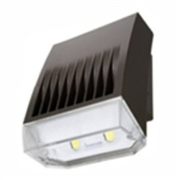 Lumark XTOR6BRL Cross tour Carbon Bronze 58W, Wall Mount, Refractive Lens, 5000K, Outdoor Integrated LED Wall Pack Light