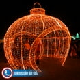 thumbnail image 2 of Russell Decor LED Rope Lights connectable 30'-200' Festival Holiday Party Seasonal Christmas Decoration 30ft - 200ft Lighting Red (50 Feet), 2 of 9