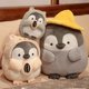 thumbnail image 4 of Juguetes de peluche de pingüino suave para niños, hámster de dibujos animados, sostiene semillas de melón, muñeca Animal, juguete de moda para bebés, regalo encantador para niñas, 25-45cm, 4 of 5