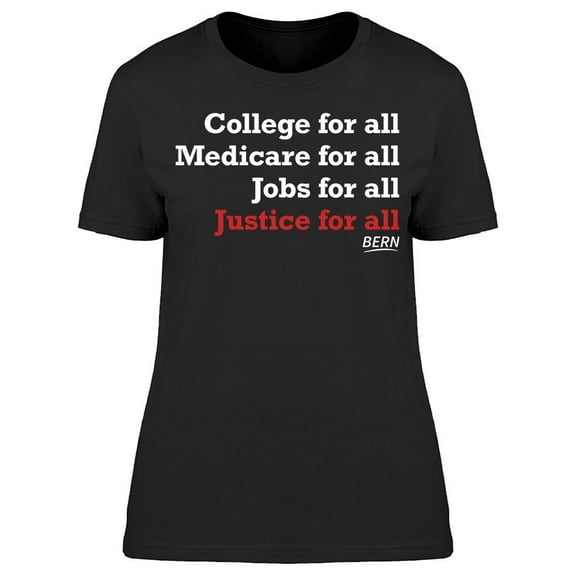 Jobs For All Bernie Women's T-shirt