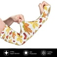thumbnail image 3 of Lsque Autumn Leaves 1 Cooling Arm Sleeves for Men & Women -Compression Sleeves to Cover Arms for Working,Sun Sleeves for UV Protection,Breathable, Moisture-Wicking, 3 of 8