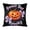 C001- Style A, variant on Fall and Halloween Decor, Halloween Pillow Cover, Pumpkin Home Decor, Decorative Pillow, Double-Printed 18X18 Inch Black Linen Pillow Case with Holographic Bows, Classic Jack O'