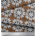 thumbnail image 3 of Soimoi Poly Georgette Fabric Mandala Kaleidoscope Decor Fabric Printed Yard 52 Inch Wide, 3 of 3