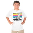 thumbnail image 5 of Dennis The Menace Good At Nothing Crewneck T Shirts Boy Girl Teen Brisco Brands M, 5 of 6