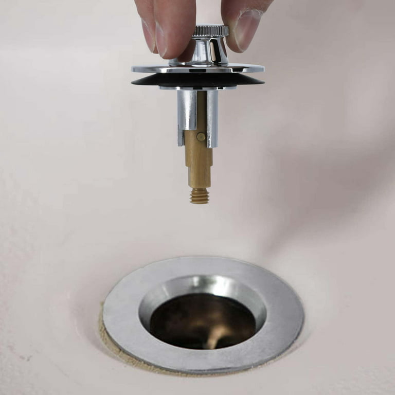 How to Replace a Bathtub Drain Stopper With a Lift-and-Turn Drain