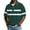 Turquoise #20, variant on Dresfit Mens Polo Shirts Waffle Knit Short Sleeve Golf Shirts 2026 Summer Loose Striped T Shirts Collared Big and Tall Button Down Business Tops 2XL