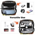 thumbnail image 6 of Sunflower Travel Cord Organizer Case Small with Cable Organizer, USB Pouch, and Phone Charger Organizer - Oxford Cloth Waterproof Storage Bag for Electronic Devices - 5.9x9.44x3.14 in, 6 of 6