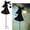 Black#053, variant on Halloween Witch Silhouette Garden Light Post, Witch Yard Stakes with Lantern,Metal Silhouette Spooky Witch Yard Garden Stakes, Halloween Outside Yard Lawn Porch Decor,Dark Blue