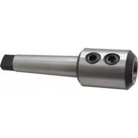 

4MT Morse Taper End Mill Holder Adapter Taper Shank 1 Hole