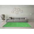 thumbnail image 3 of Ahgly Company Indoor Rectangle Oriental Emerald Green Industrial Area Rugs, 2' x 3', 3 of 4