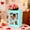 color, variant on Valentine's Day Gift Bag, transparent Tote Bag with Window, Transparent Paper Gift Bags 7.09 x 5.12 x 9.84 in