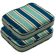 Park Ave. Stripe Indigo Deck Cushion