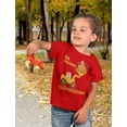 thumbnail image 3 of Tstars I'm Digging Thanksgiving Shirts for Boys Toddler Kids Tractor Turkey Shirt 4T Red, 3 of 6