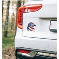 thumbnail image 4 of American Flag Eagle Car Decal – Patriotic Bald Eagle Vinyl Sticker for Truck, SUV, Window, Bumper – USA Red White Blue Military Freedom Design – 4th of July, Veteran Gift, Outdoor Car Accessory, 4 of 7