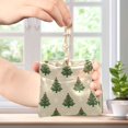 thumbnail image 4 of PU Leather Coin Purse Wallet Compact Water-Resistant Card Cases Money Organizers Motifs Christmas Tree Pattern, 4 of 7