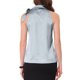 thumbnail image 3 of INSPIRAR CHIC Blusas de satén sin mangas para mujer con lazo en el cuello, sólidas, para trabajo, XL, gris claro, 3 of 6