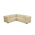 thumbnail image 4 of Chic Home Jasper Left Facing Sectional Sofa PU Leather Upholstered, 4 of 8